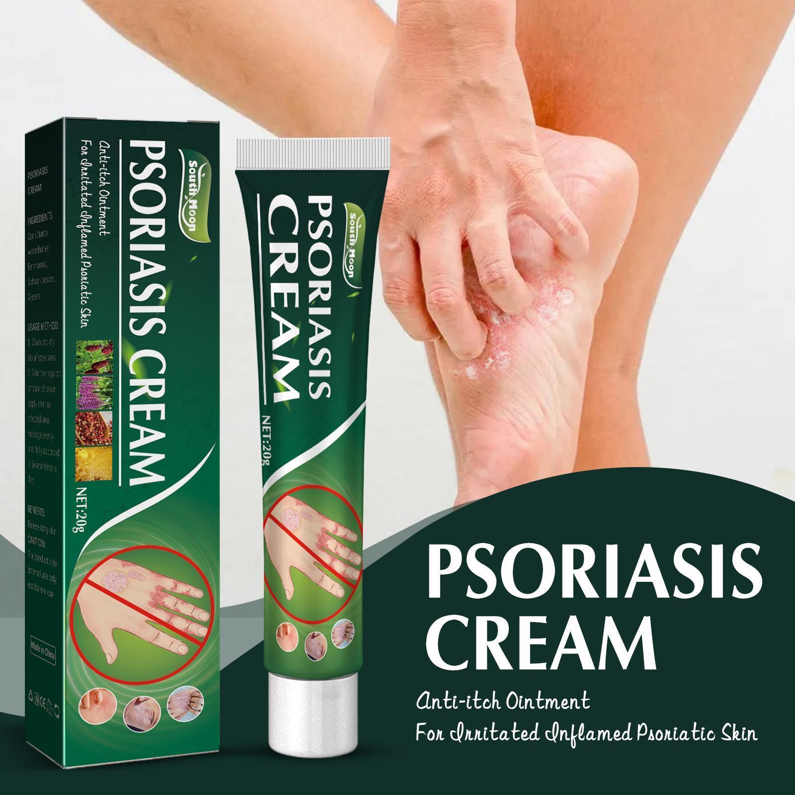 Herbal Skin Itching Antibacterial Cream Psoriasis Urticaria