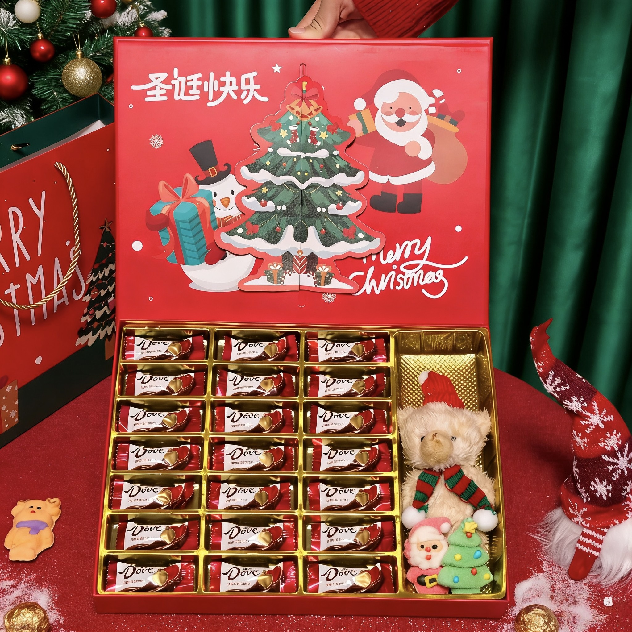 德芙牛奶丝滑巧克力情人节礼物