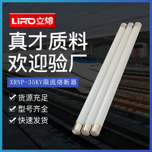 高压熔断XRNP1 0.5A 3.15A高分断能力限流熔断器35KV 40.5