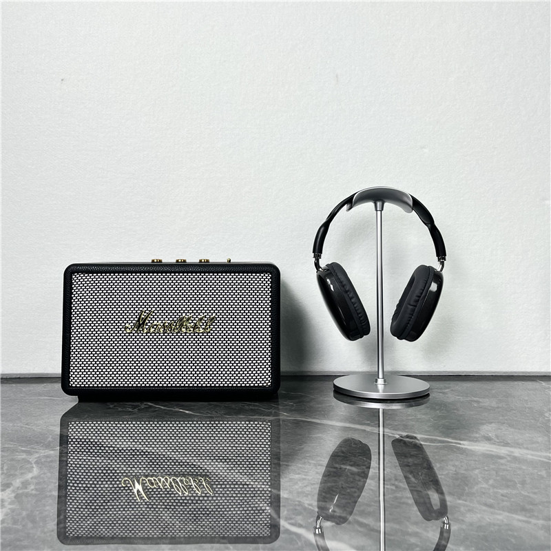 音箱音响模型装饰摆件头戴蓝牙耳机耳麦套装音响道具简约现代