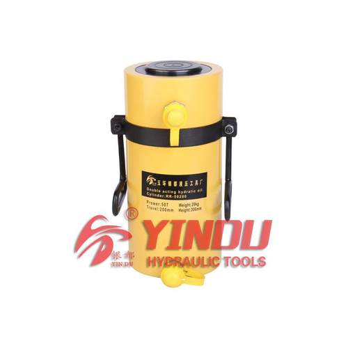 大吨位双作用 液压千斤顶30T/50T 200mm行程 双作用液压油缸50吨