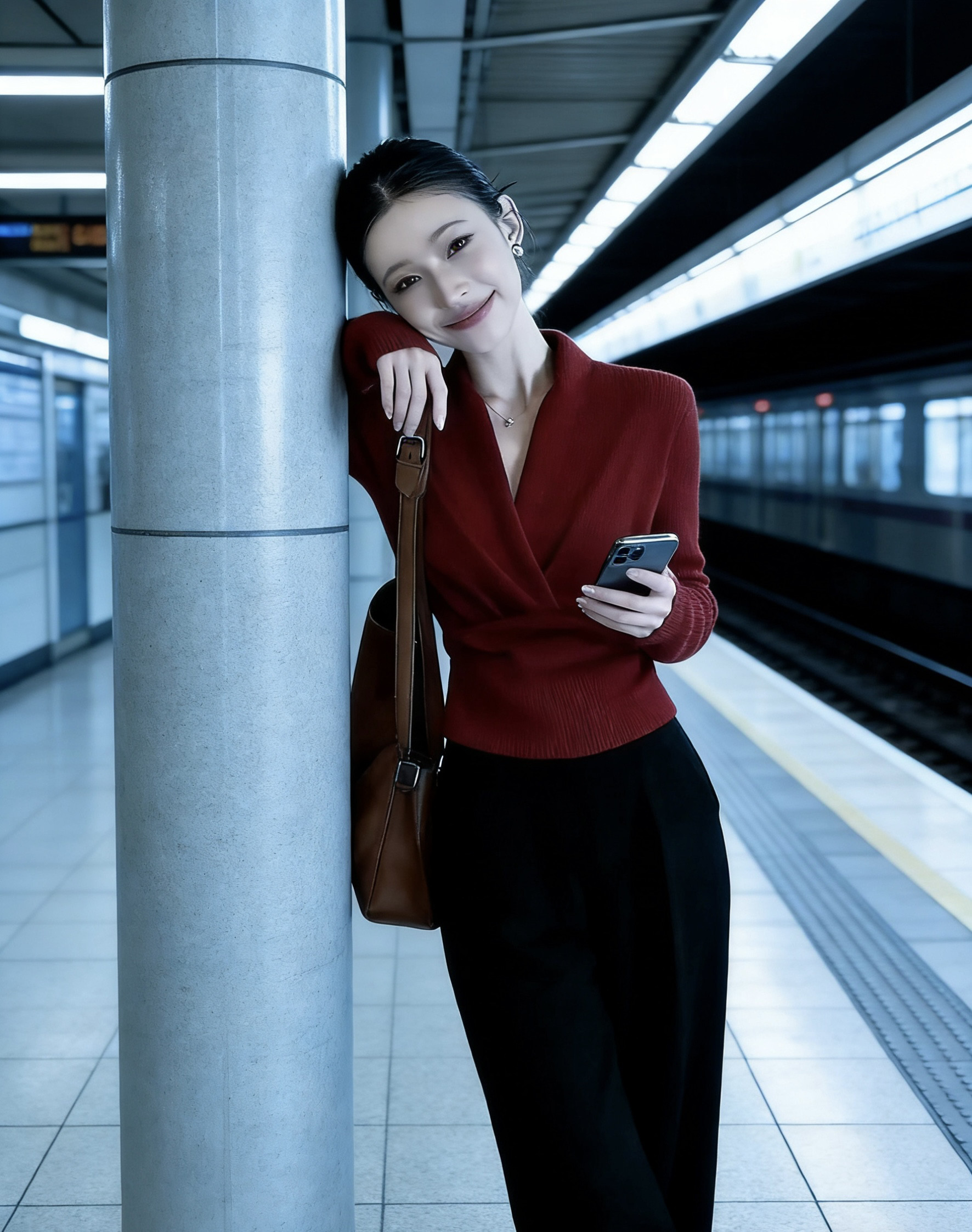 红色V领长袖针织打底衫女2026春季新款气质套头修身显瘦减龄上衣,女装/女士精品,毛针织衫,淘宝优惠券,粉丝福利购,淘宝优惠卷