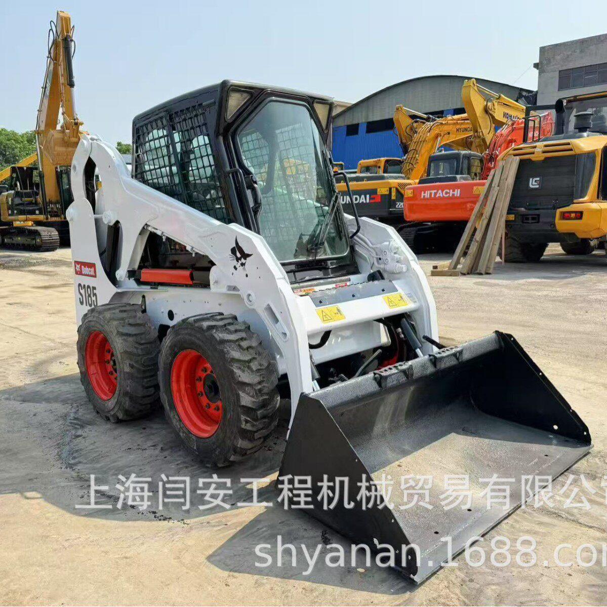 出售二手山猫S185滑移装载机 山猫S18 S185 S300滑移装载机