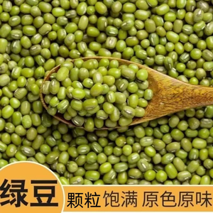 东北新绿豆100g-5斤颗粒饱满煲汤绿豆沙甜品发豆芽绿豆子容易出沙