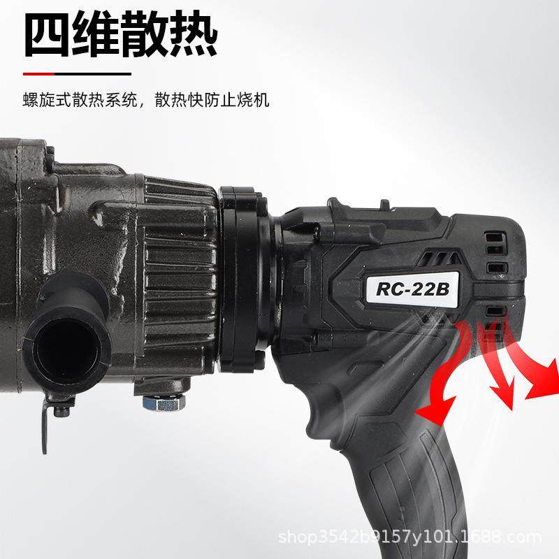 断便携式筋螺纹钢小型切器充电钢筋剪4-22电动钢筋钳液压式钢剪刀