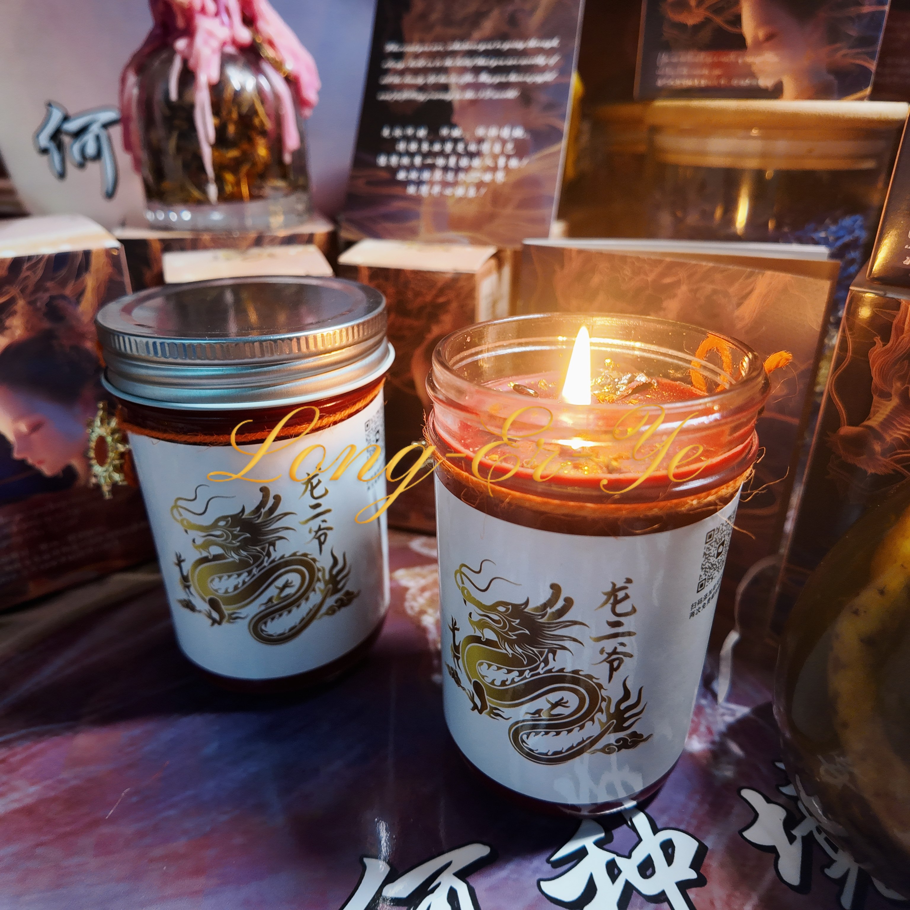 凤凰之心/凤出于林/涅槃重生/大女主/室内香薰/香薰蜡烛/自制蜡烛