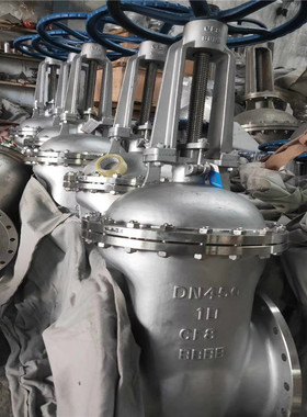 Z41W-16P 手动闸阀 法兰闸阀 不锈钢法兰闸阀DN65 蒸汽硬密封闸阀