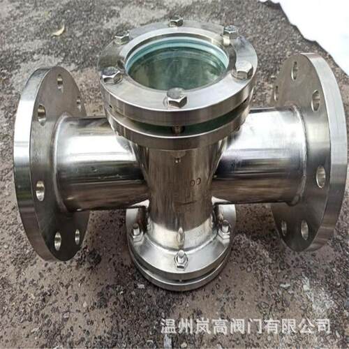 工业体专用法兰连接不锈钢材质HGS07-115三通视镜DN150
