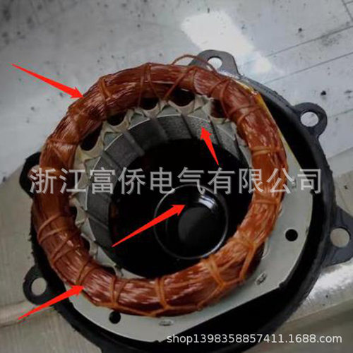 铜线流珠散热风扇220v风机工业排气扇插片df17238