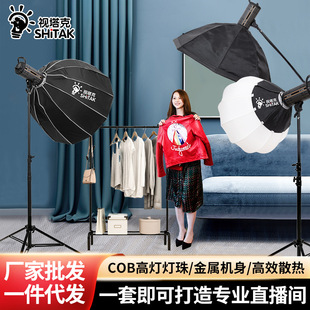 300W直播补光灯直播卖货专用美颜打光灯影棚拍摄常亮摄影补光灯