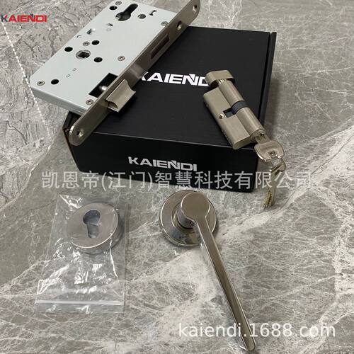 凯恩帝KAIENDI拉丝304不锈钢扁平门拉手直角门执手门把手现代简约