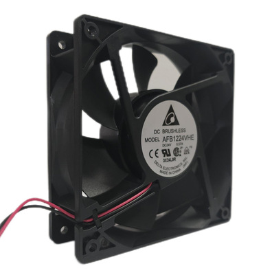 12038储能风扇AFB1224VHE  24V 0.36A双滚珠台达工业轴流风扇