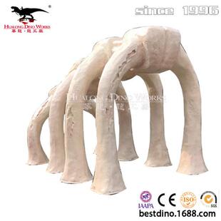 考古挖掘恐龙蛋化石博物馆恐龙孵化蛋化石摆件自贡恐龙工厂制作.