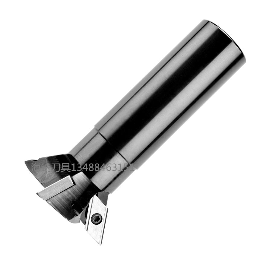 海纳XCWR21-55/60度燕尾槽可转位鸠尾槽汽轮机叶片单角数控铣刀杆