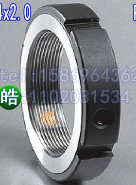 斯维特R型M64x2P径向锁紧螺母数控机床主轴轴承防松缩紧锁定螺帽