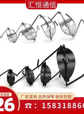 包邮光缆光纤电缆挂钩通信架空光缆塑托铝托吊钩253545钢绞线挂钩