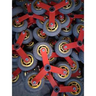 加厚爬楼车轮架、爬楼车轮、轱辘、轮子