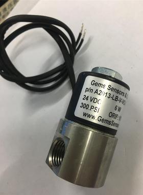 美国GEMS捷迈电磁阀A2013-LB-V-VO-C204原装真品DC24V当天发货