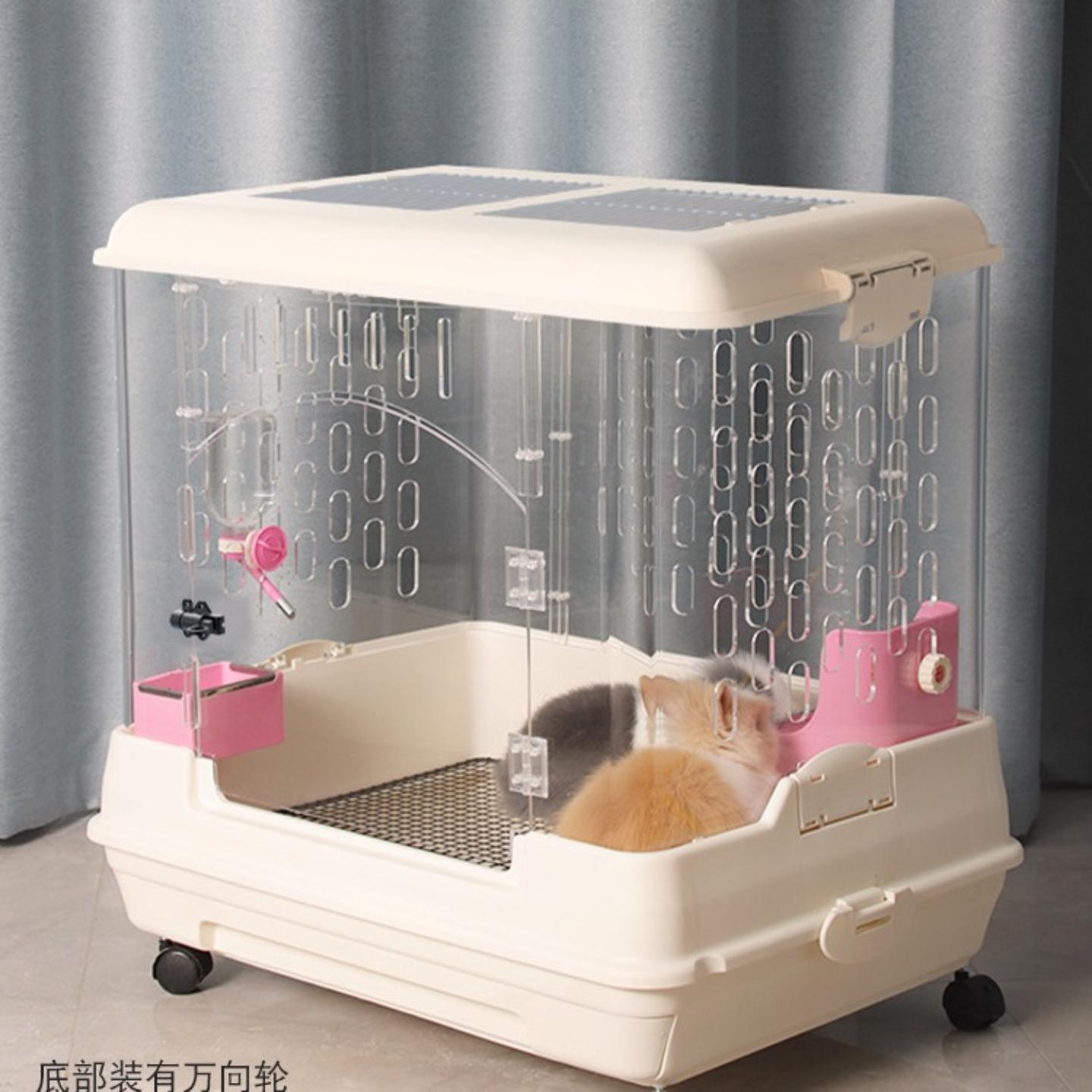 兔子笼大空间荷兰猪柯尔鸭豚鼠可