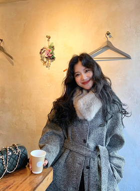 【DaqianwithU  01/15 20:00】喜欢先加购 粗花斜纹大衣