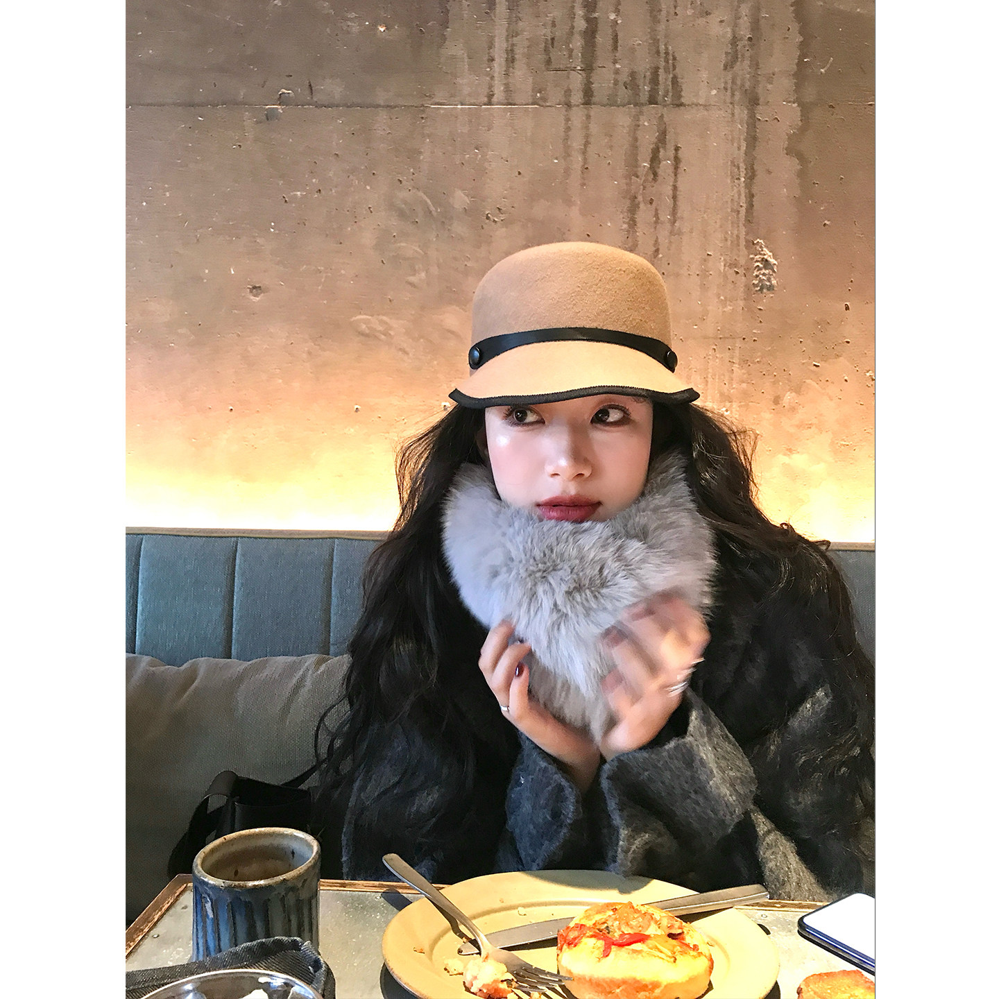 DaqianwithU 狐狸毛围脖真皮草保暖毛领围巾 磁吸扣冬百搭神器,服饰配件/皮带/帽子/围巾,围巾/丝巾/披肩,淘宝优惠券,粉丝福利购,淘宝优惠卷