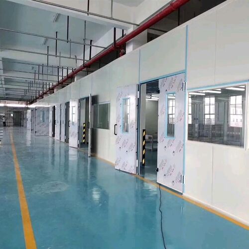 烤漆房大门 喷漆房大门 喷漆房配件 钣金门 对开门