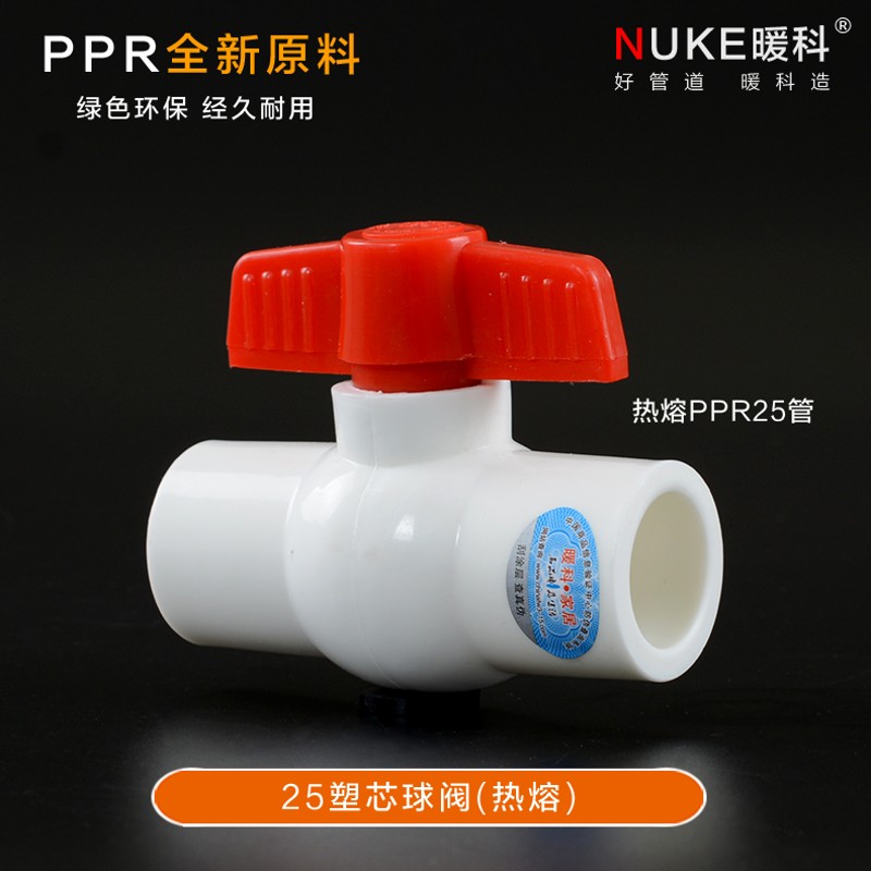 4分20 6分25PPR水管管件配件内丝接头K快接双活接全塑球阀热熔阀