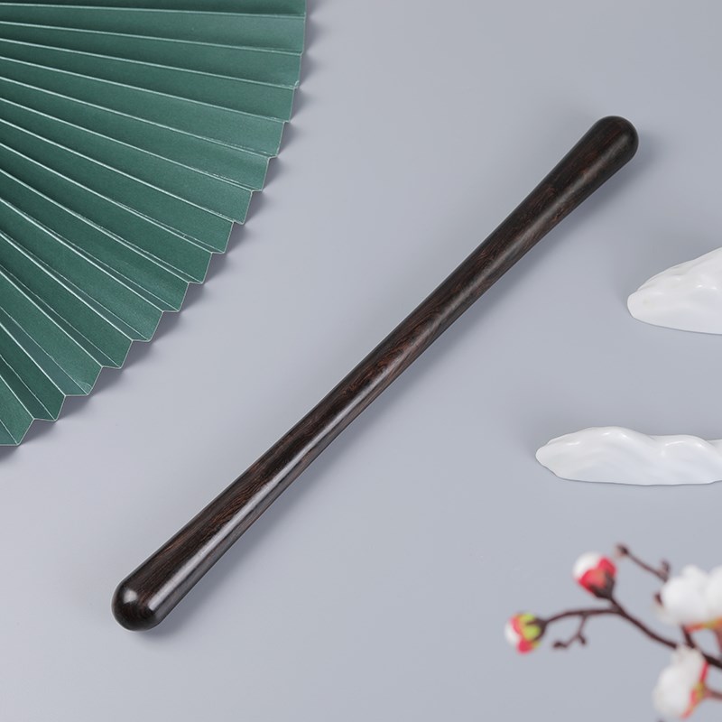 黄花梨筋骨棒敲打身体穴位按摩棒敲背拍痧棒木棍短棍红木制擀筋棒图片