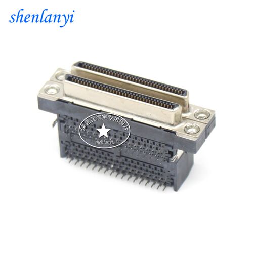 HMCR68FS-90 scsi 0.8间距 VHDCI68芯 PCB插针 V68双层母头PCB