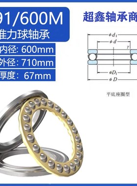 原装正品推力球轴承  9008280 591/600 591/670 591/750M平面压力