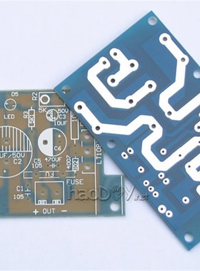 LT1083cp大功率k线性可调稳压直流电源板 2.5-12-24-30V pcb套件