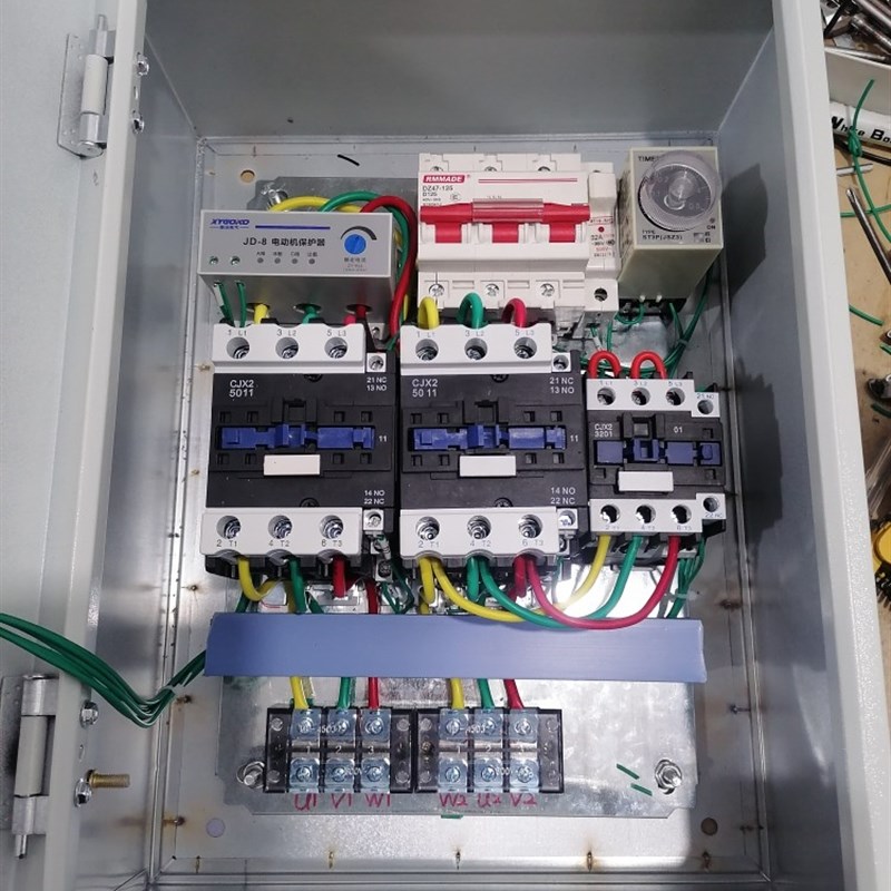 星三角降压启动控制箱电机启动柜配电箱18.5千瓦22 3N0 37 45 55k