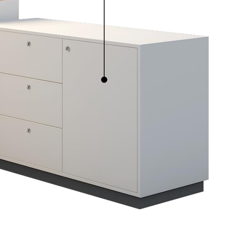 电信受理台营业厅业务中t岛智慧家庭手机体验桌靠墙配件展示柜