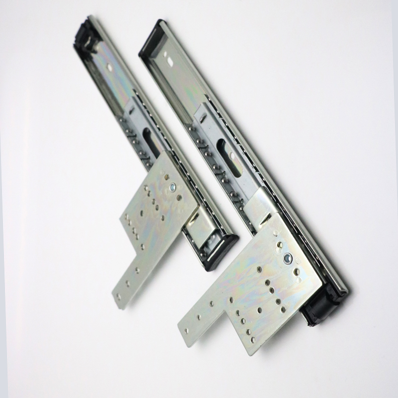 翻转七字型电视滑轨上下s翻柜门隐藏导轨壁柜推拉暗藏顶装暗装轨