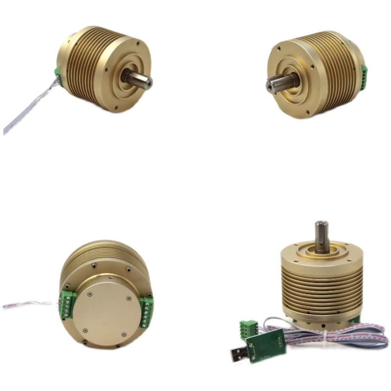 60圆法兰一体力矩伺服直流36V2000转200W250W300W支持485/CAN通讯