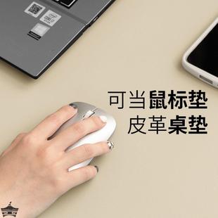 大号鼠标垫超大桌面笔记本电脑键盘锁边写字书桌垫皮质女办公定制