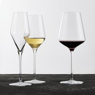 德国进口Lestel 水晶玻璃杯葡萄酒杯 家用勃艮第红酒杯高脚杯套装
