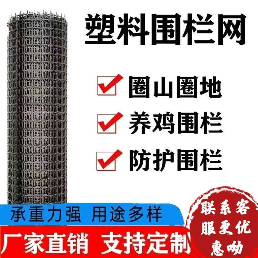 围栏网塑料围栏网加厚农村拦养鸡鸭果园防护网格栅网隔离网户外