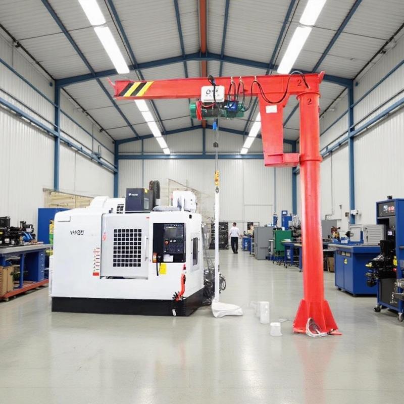 悬臂吊起重机0.5-5吨电动遥控悬臂起重机小吊机摇臂吊安装单臂吊