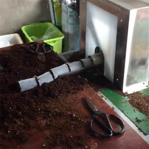 轻基卧式网袋制钵机全自动育苗压块机无纺布营养块成型机