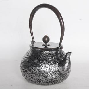 铁壶虎踞堂铸铁泡茶壶家用烧水壶纯手工失蜡法煮茶器砂铁壶茶具