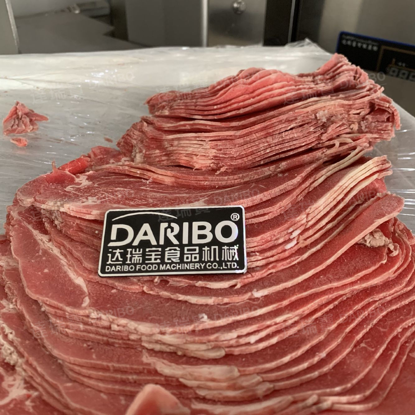 W德国进口刀片冻肉切片机砍骨机 冻牛肉切片机砍排机鳕鱼切段机