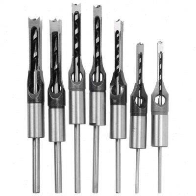 木工方孔钻 方榫钻 榫凿木工w开榫槽打榫眼 方形深孔钻头i扩孔钻d