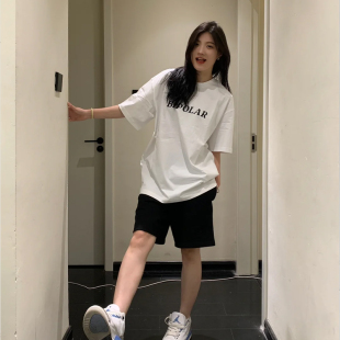 男女款 情侣短裤 五分裤 百搭休闲2025新款 潮流简约透气 男女夏季