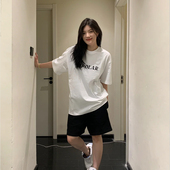 男女夏季 百搭休闲2025新款 五分裤 情侣短裤 男女款 潮流简约透气