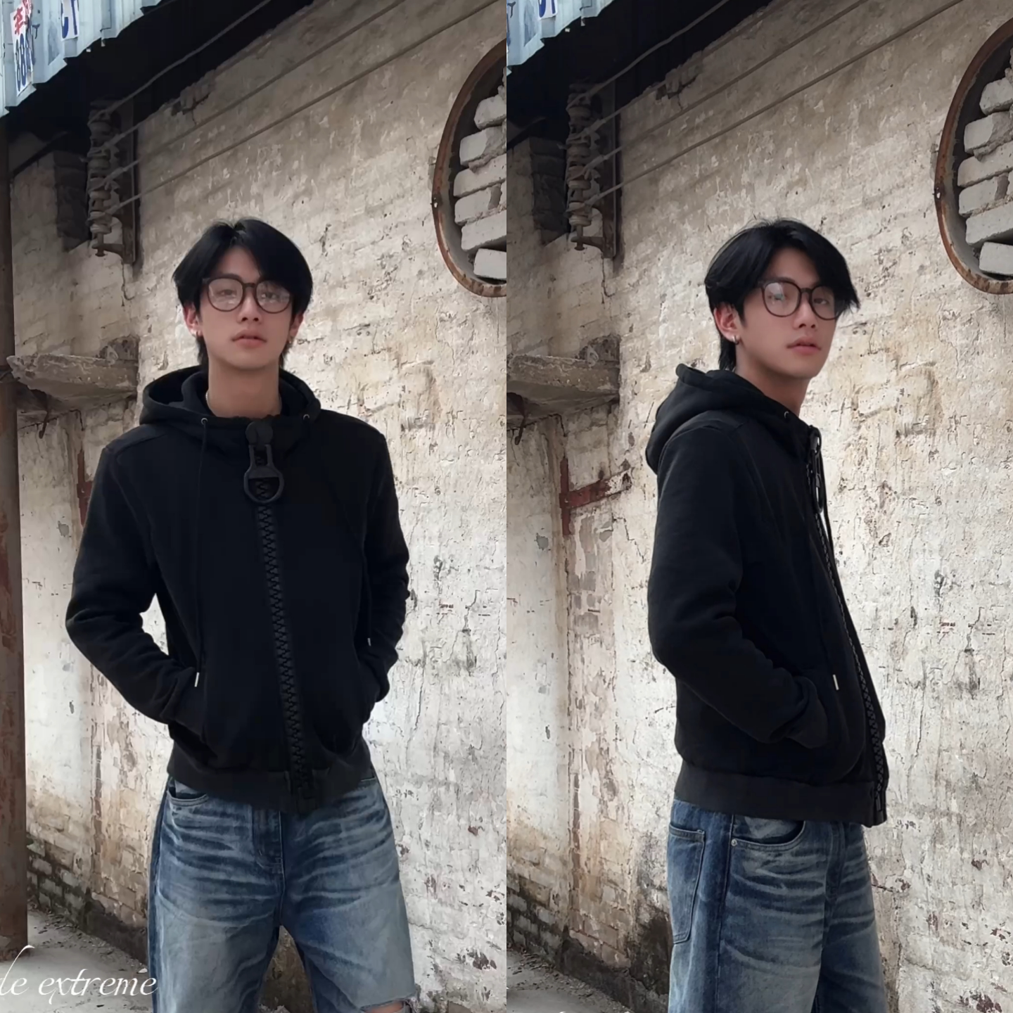 秋季上新连帽高级感卫衣男
