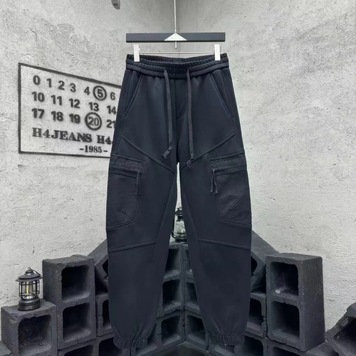 【直播间同款】冬款高品质大口袋男休闲裤韩版工装运动裤时尚潮流
