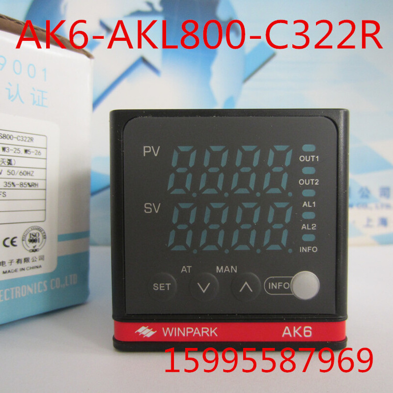 WINPARK常州汇邦电子温控仪表AK6-AKS800-C322R ZF5-AKL800-C322R