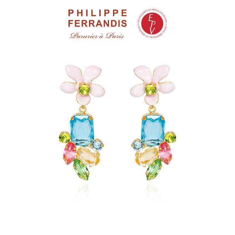 【AZLOOK】Philippe Ferrandis洛可可之夏耳环女高级轻奢爆款首饰