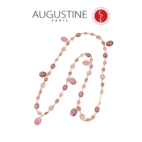 【AZLOOK】Augustine Paris古法琉璃山茶花项链手链爆款时尚套装